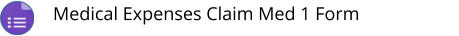 Medical Expenses Claim Med 1 Form